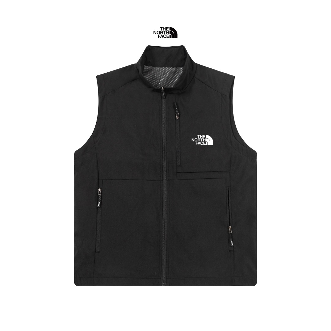 THE NORTH FACE SS New Outdoor Windproof, Water-Resistant, Breathable Lightweight Vest– Black