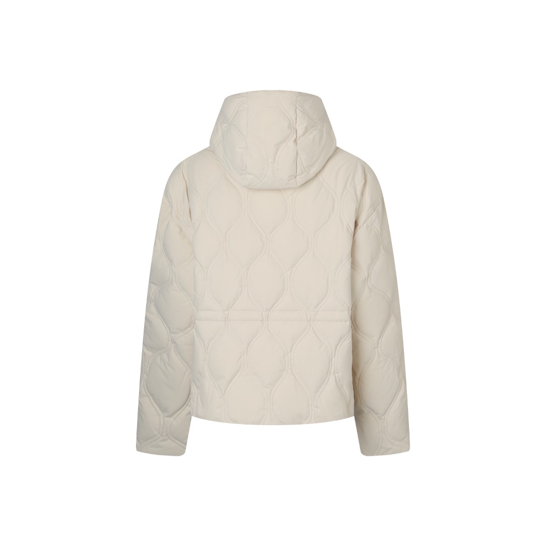 Canada Goose Women’s Hooded Down Jacket White