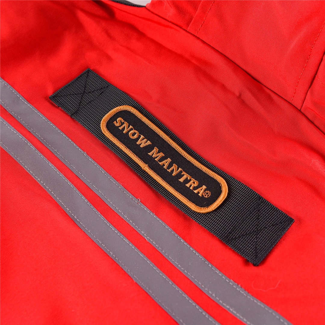 Canada Goose 10 Classic Down Jacket – Red