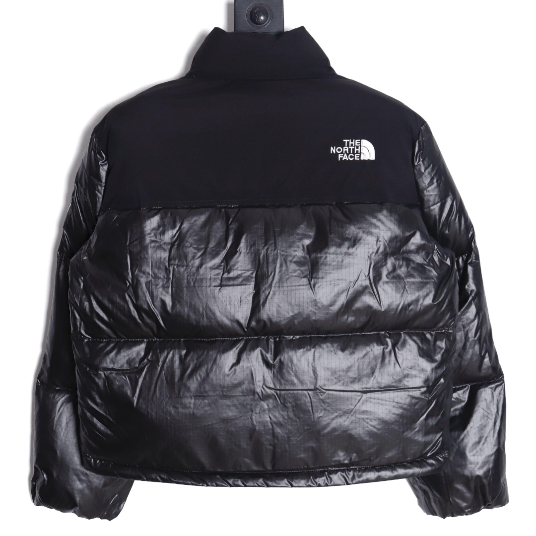 THE NORTH FACE TNF 22SS 82B Short Retro Shiny Down Jacket – Black
