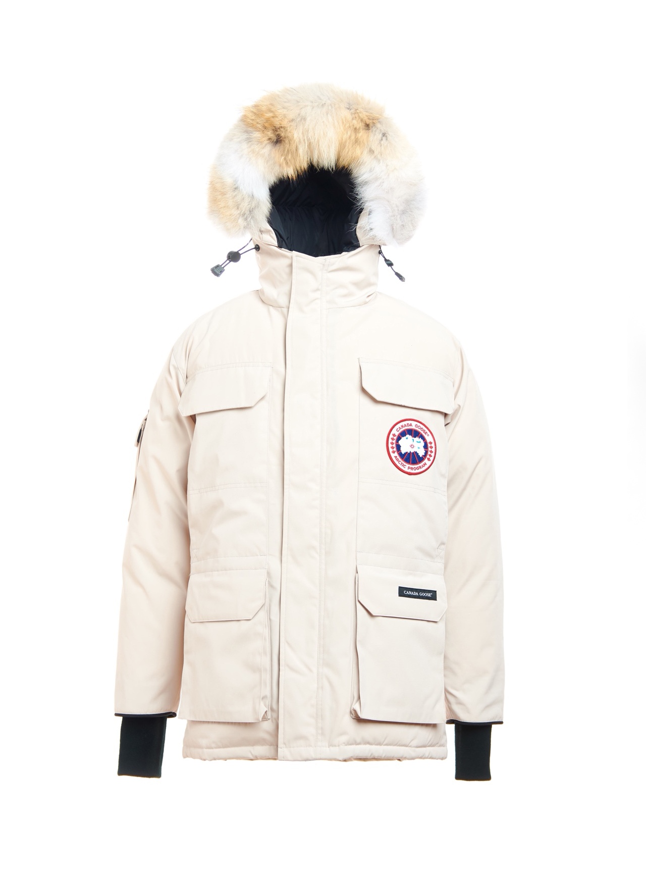 Canada Goose 08 Expedition Parka 4660M – Arctic-Grade Winter Jacket, Off-White