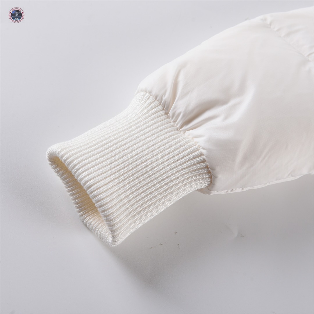 Canada Goose Junction Puffer Down Vest with Logo Patch– White