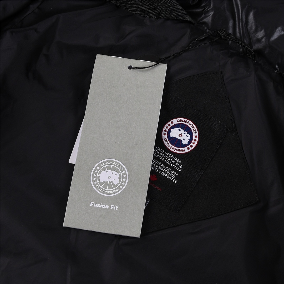 Canada Goose Merritt Mid-Length Parka Down Jacket Black