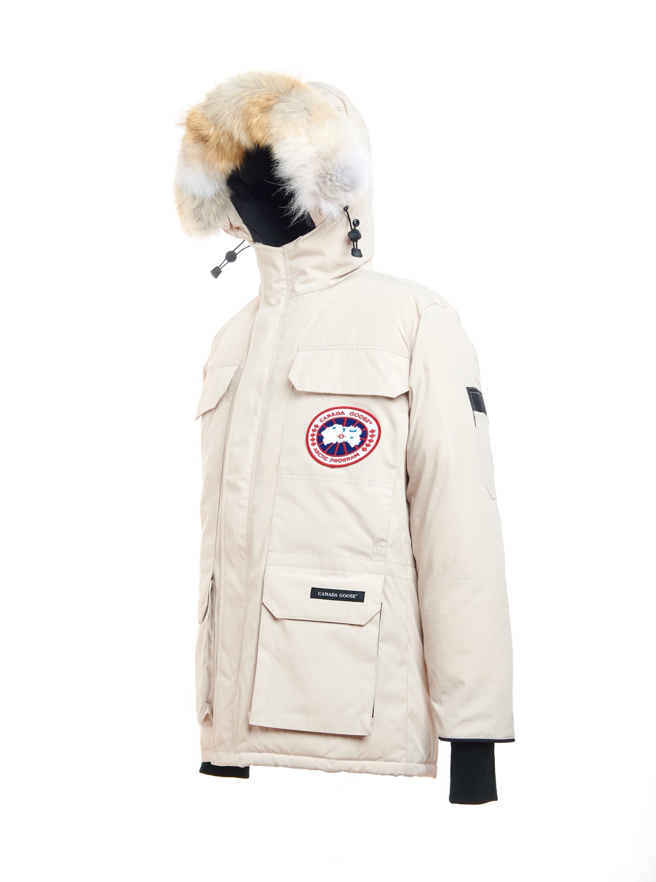 Canada Goose 08 Expedition Parka 4660M – Arctic-Grade Winter Jacket, Off-White