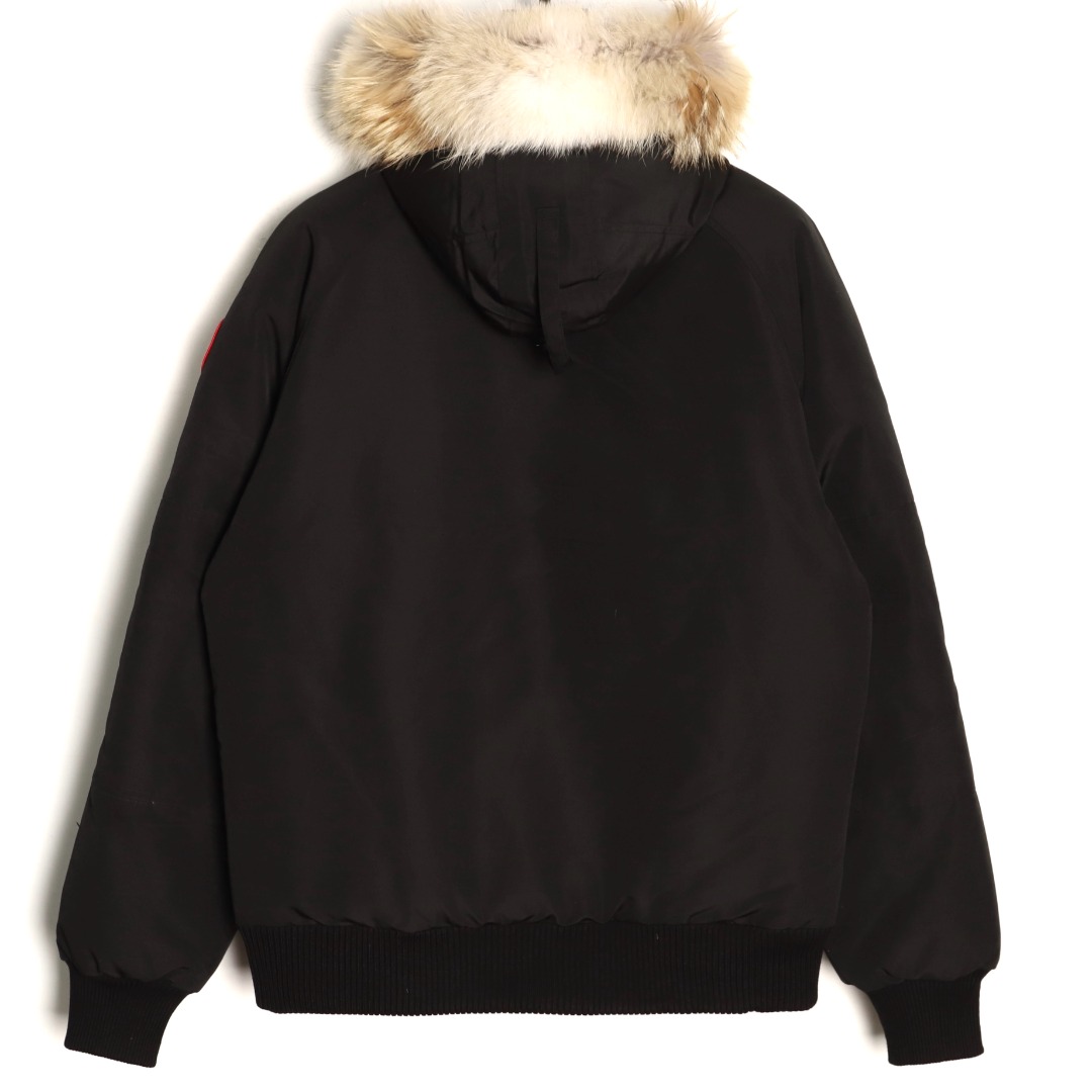 Canada Goose Chilliwack Bomber Jacket Down Coat – Black (Model 01)