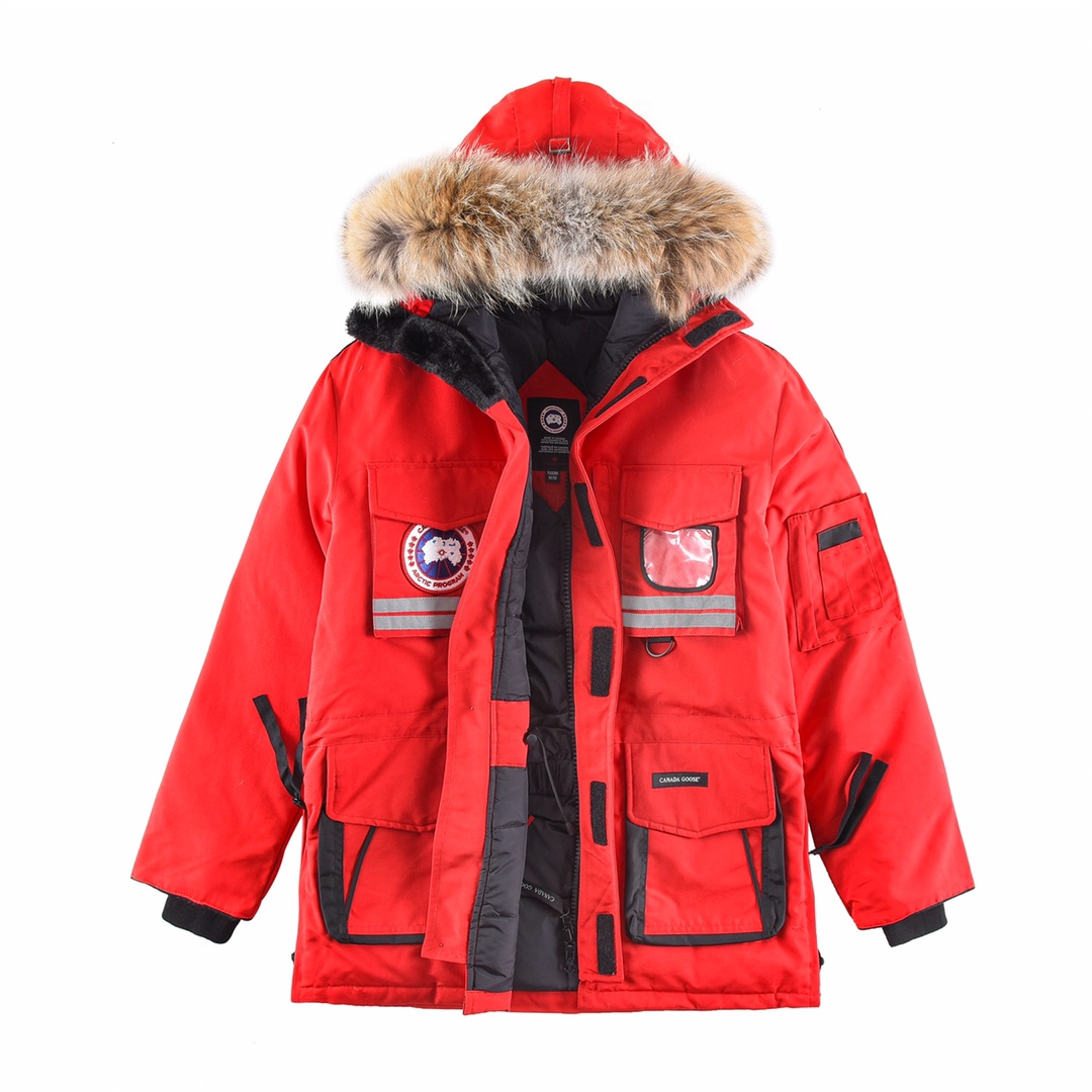 Canada Goose 10 Classic Down Jacket – Red