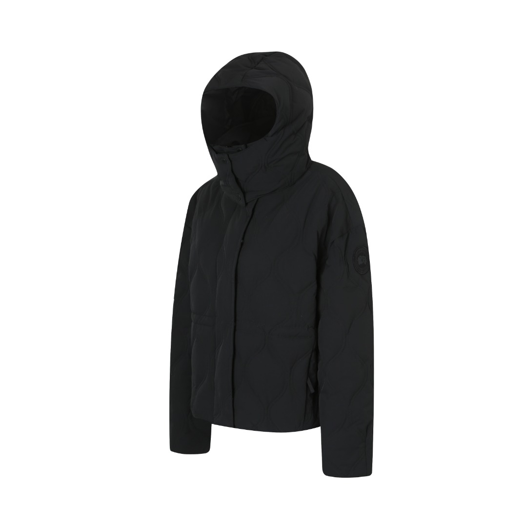 Canada Goose Women’s Hooded Down Jacket Black