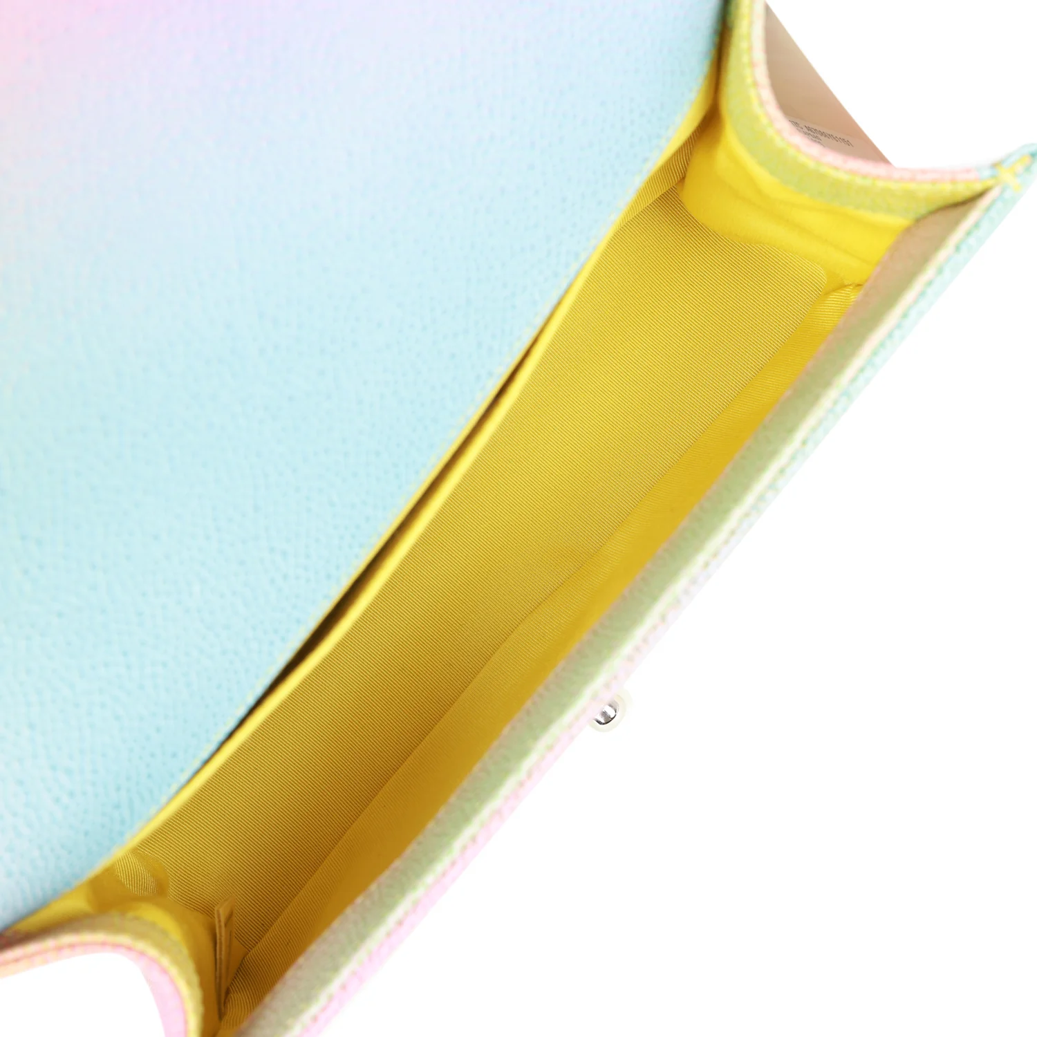 Chanel Medium Boy Bag Rainbow Caviar Silver Hardware