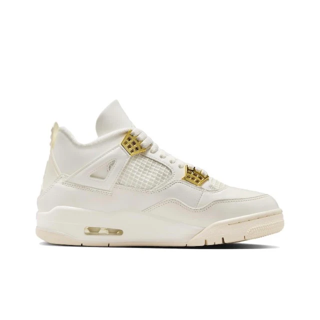 Air Jordan 4 Metallic Gold (Women's)