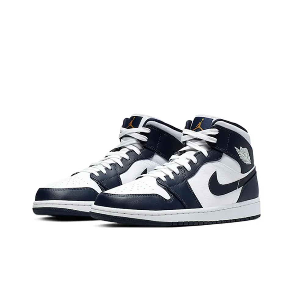 Air Jordan 1 Mid Obsidian