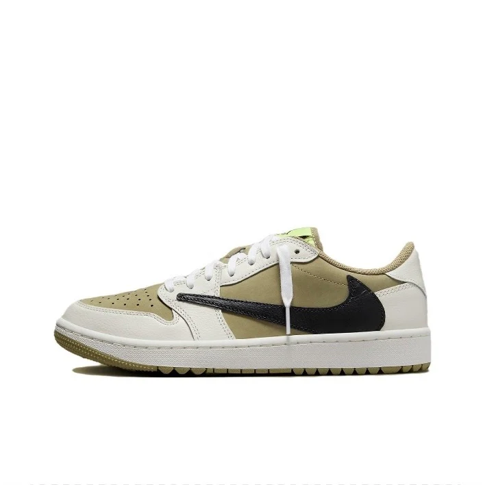Air Jordan 1 Low Golf Travis Scott Neutral Olive
