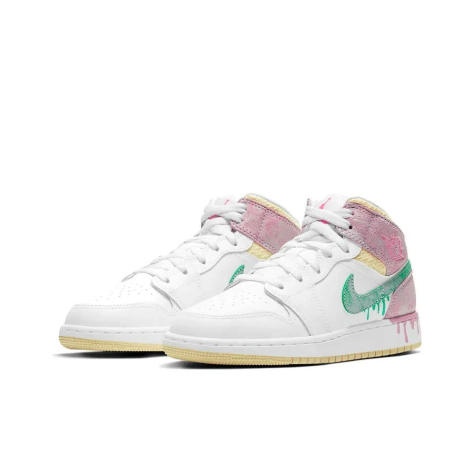 Air Jordan 1 Mid Ice Cream GS