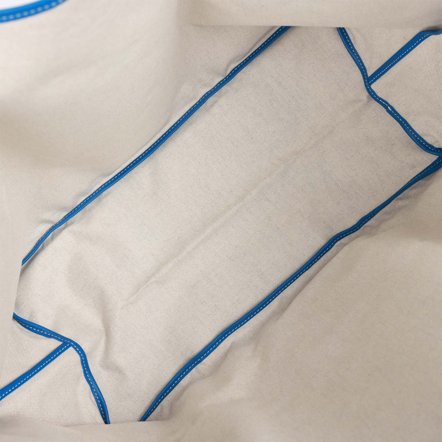 Goyard Goyardine Sky Blue St. Louis GM Tote Bag Silver Hardware