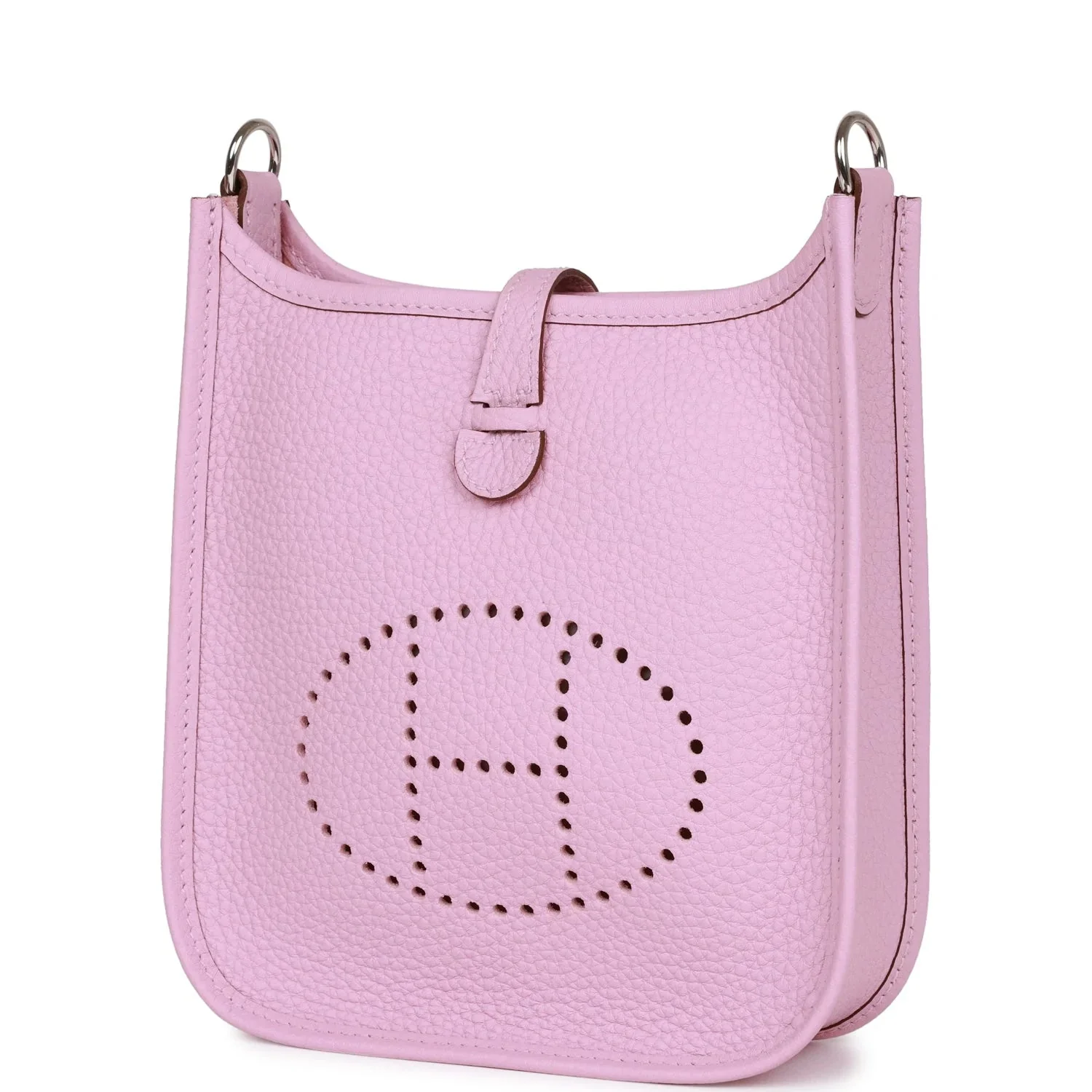 Hermes Evelyne TPM Mauve Sylvestre Clemence Palladium Hardware