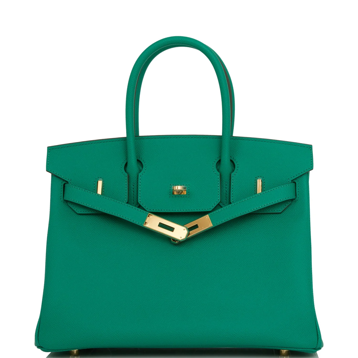 Hermes Birkin 30 Vert Jade Epsom Gold Hardware