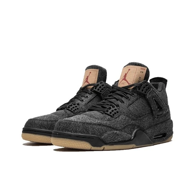 Air Jordan 4 Levi's Black (Levi's Tag)