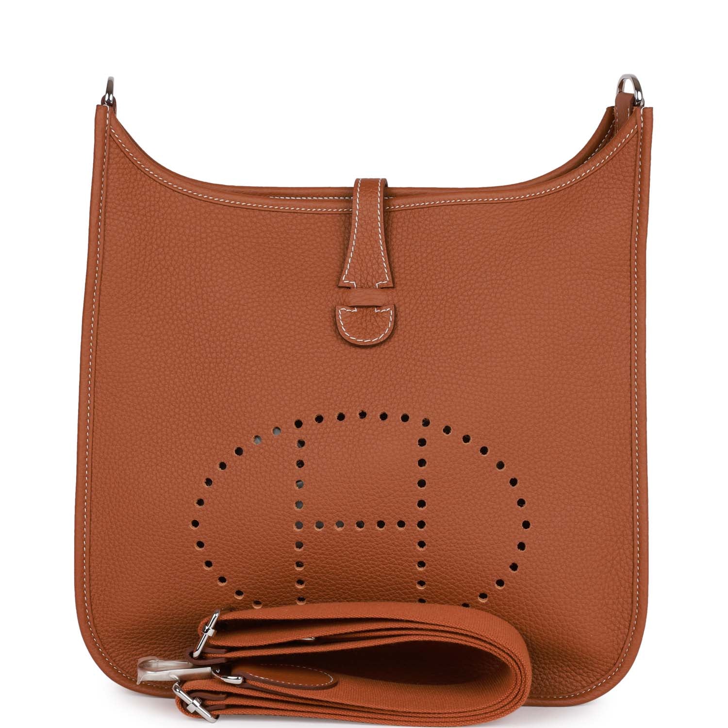 Hermes Evelyne III PM Gold Clemence Palladium Hardware