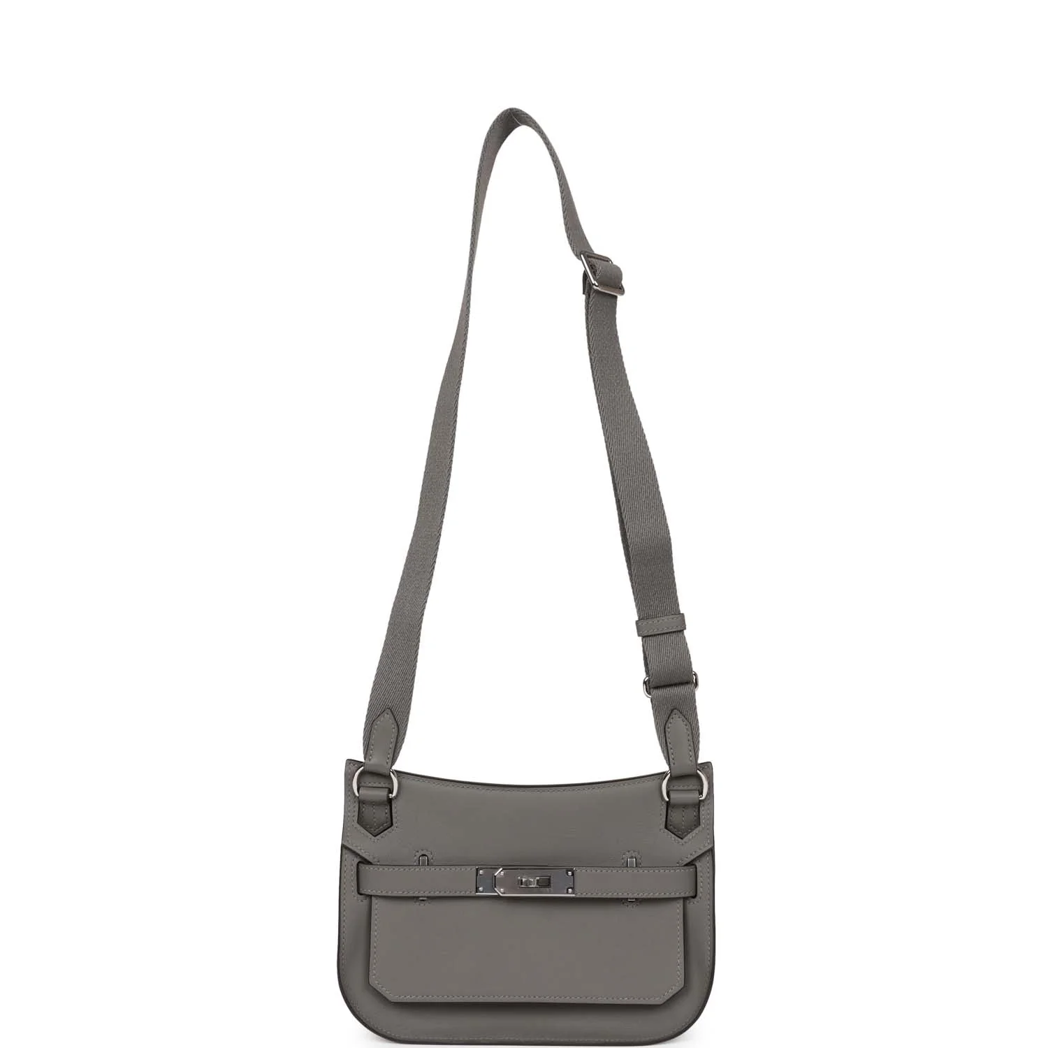 Hermes Jypsiere Mini Gris Meyer Swift Palladium Hardware