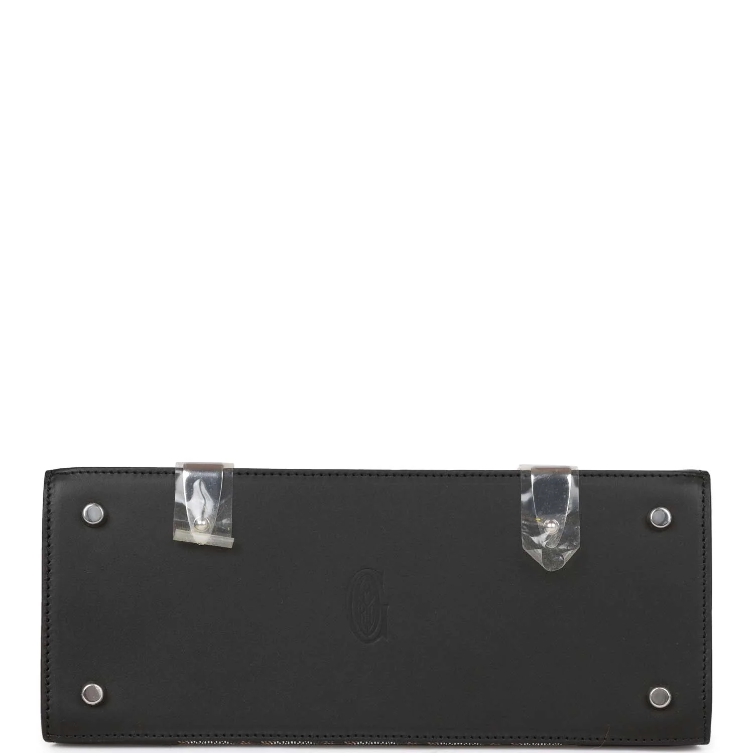 Goyard Saigon Structure PM Bag Lettres Camouflage Blue Motif Palladium Hardware