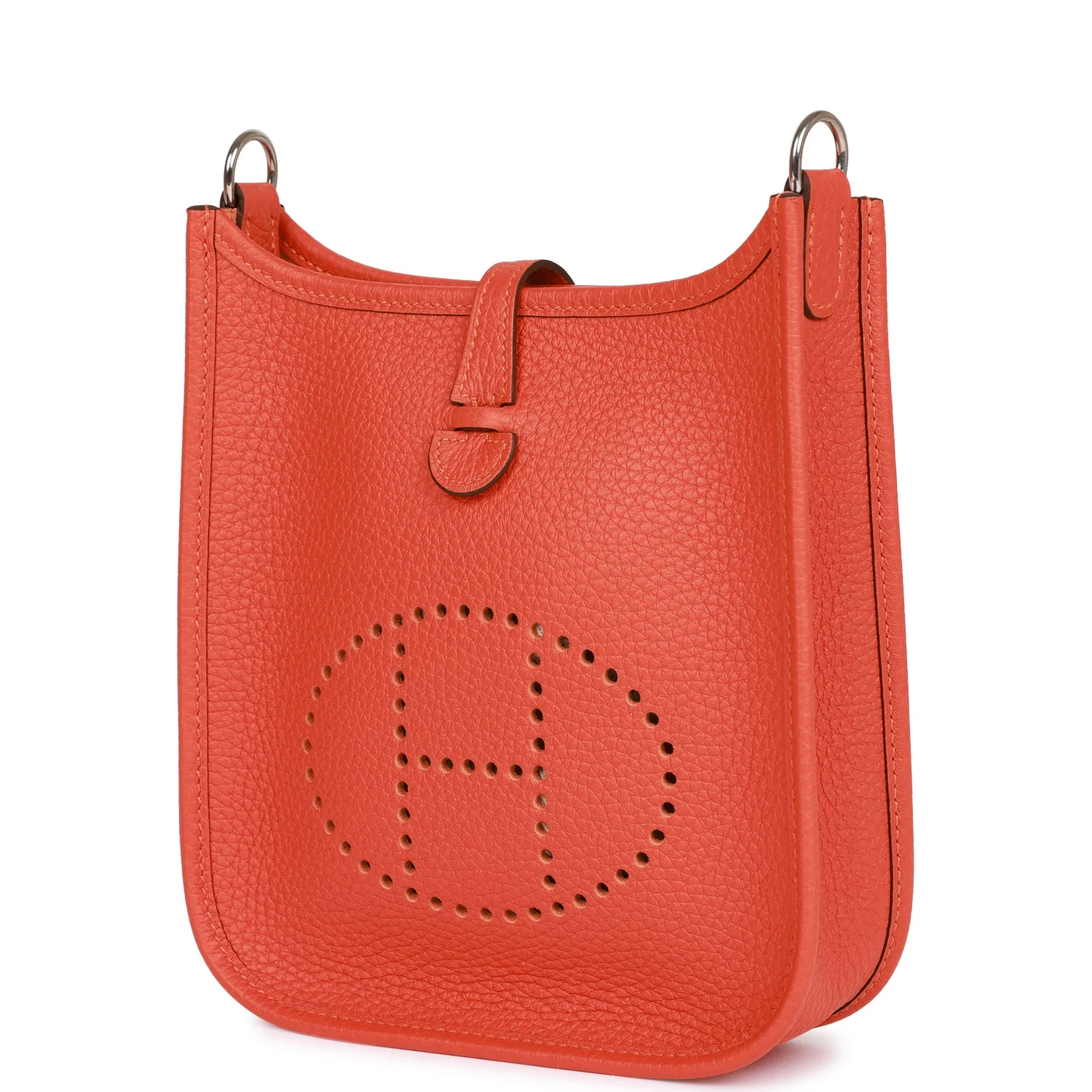 Hermes Evelyne TPM Feu Clemence Palladium Hardware