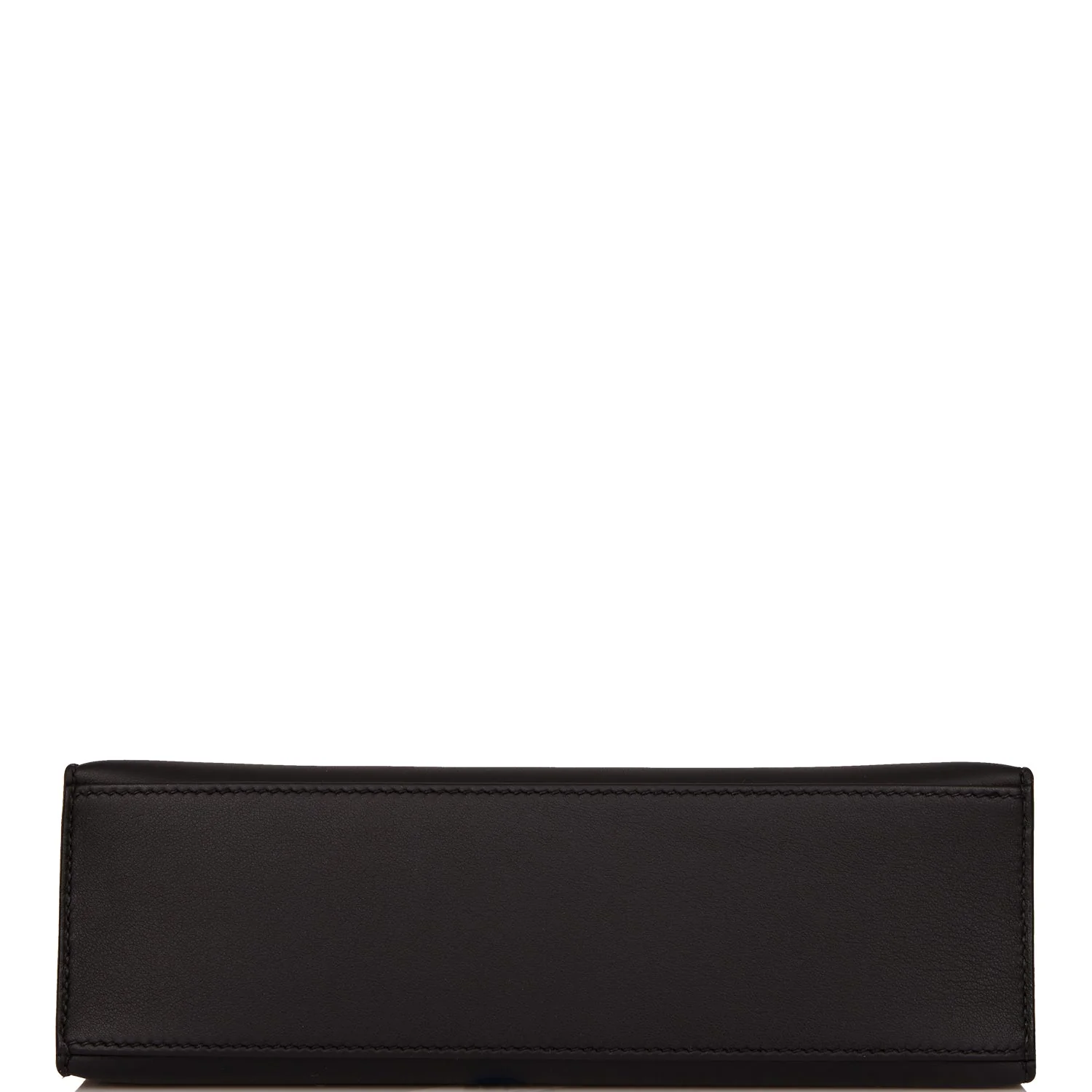 Hermes Kelly Pochette Black Swift Gold Hardware