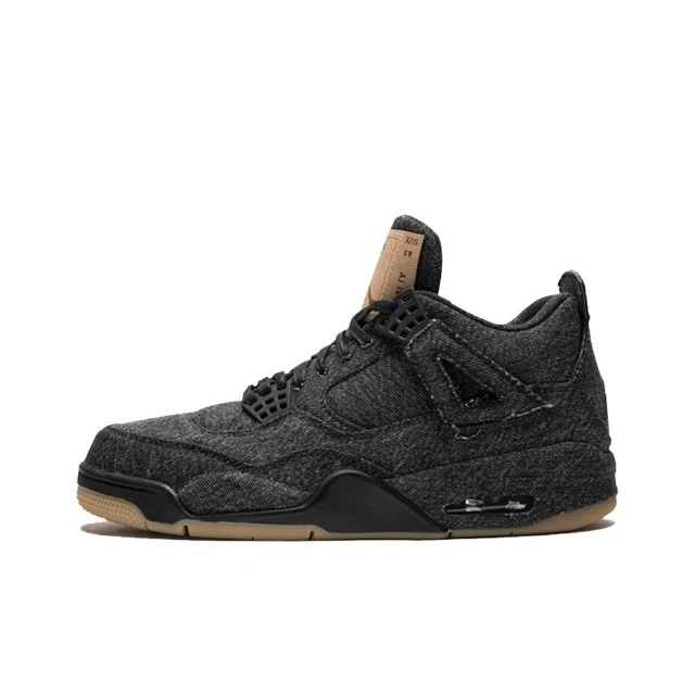 Air Jordan 4 Levi's Black (Levi's Tag)