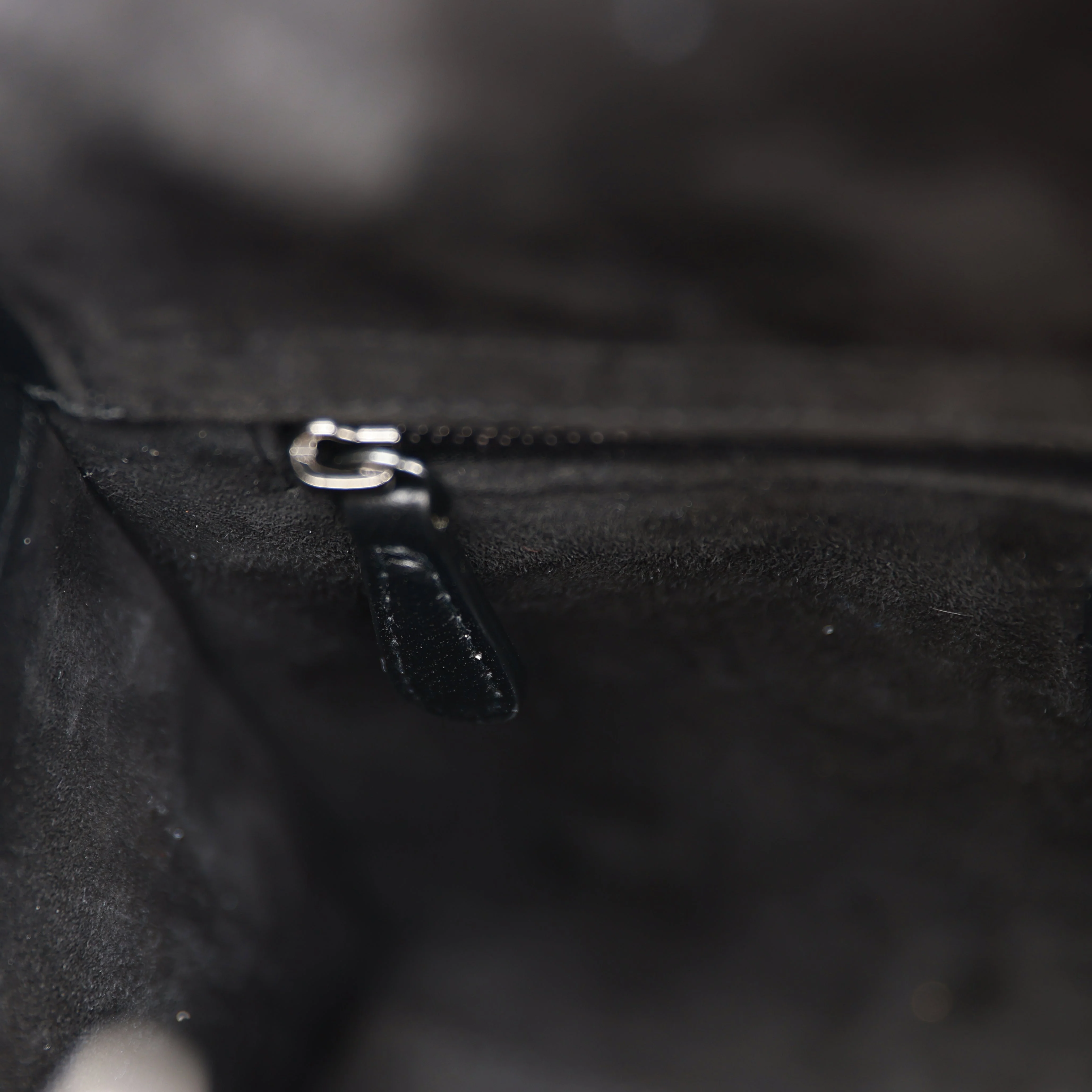 Christian Dior Lucky Star Medium Lady Dior Tote Black Lambskin Ruthenium Hardware