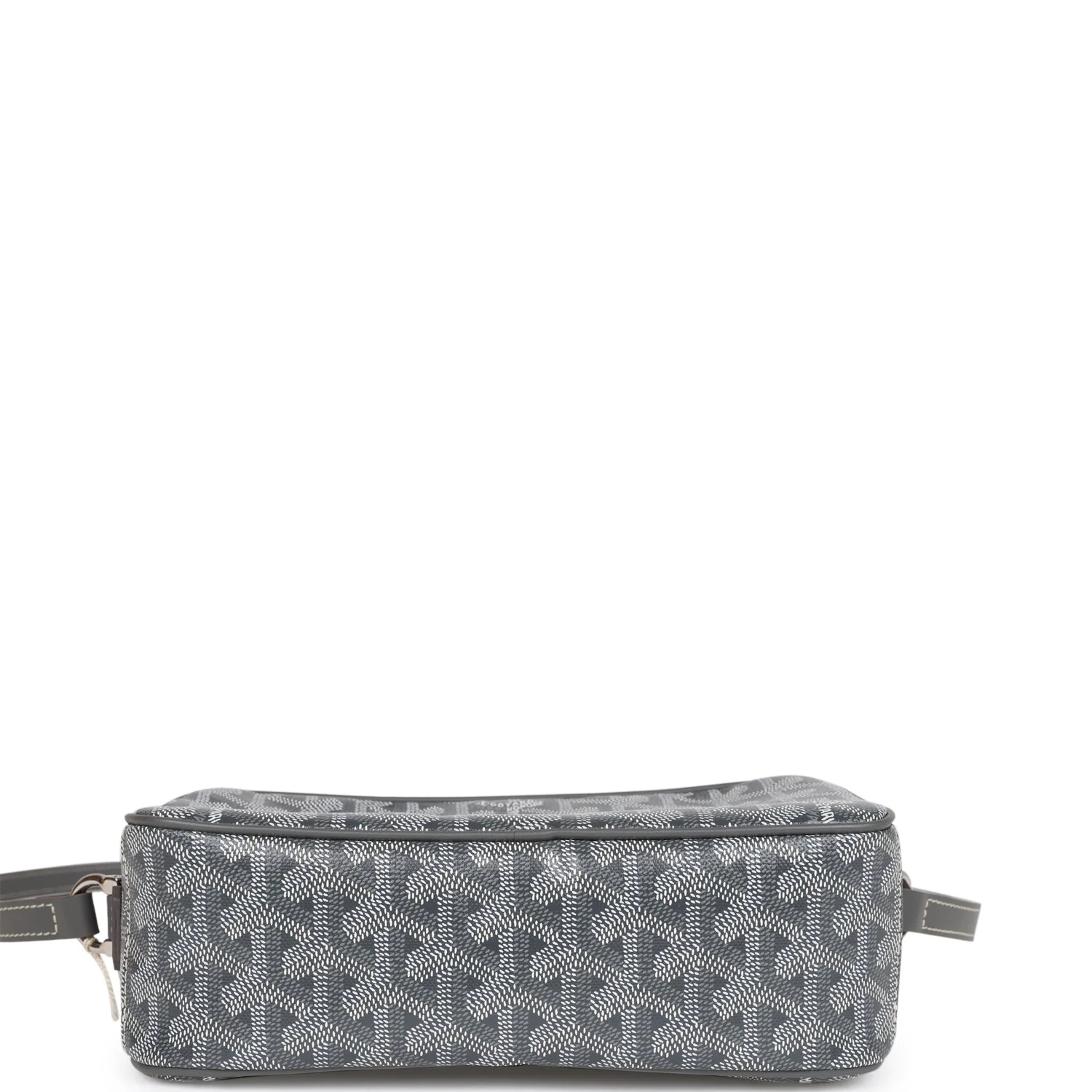 Goyard Goyardine Grey Cap Vert PM Bag Silver Hardware