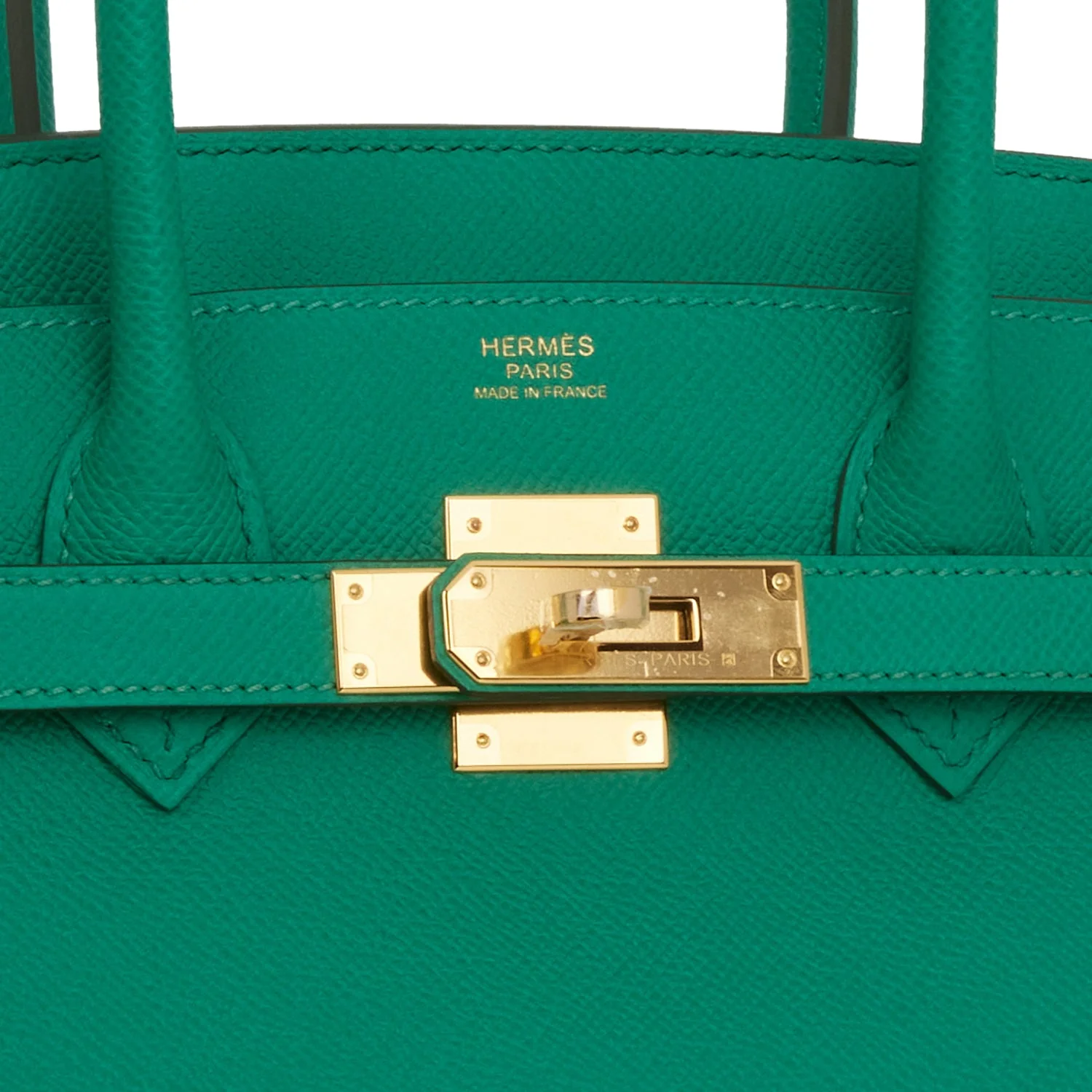 Hermes Birkin 30 Vert Jade Epsom Gold Hardware