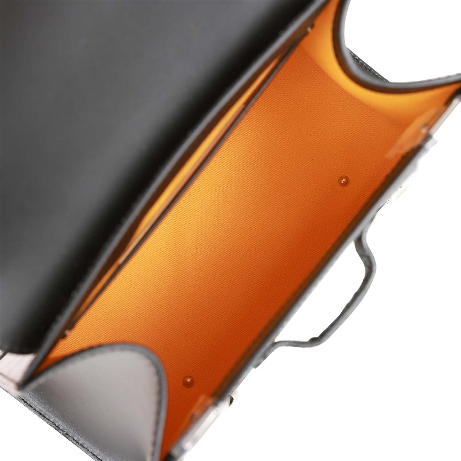 Goyard Saigon Structure PM Bag Lettres Camouflage Blue Motif Palladium Hardware