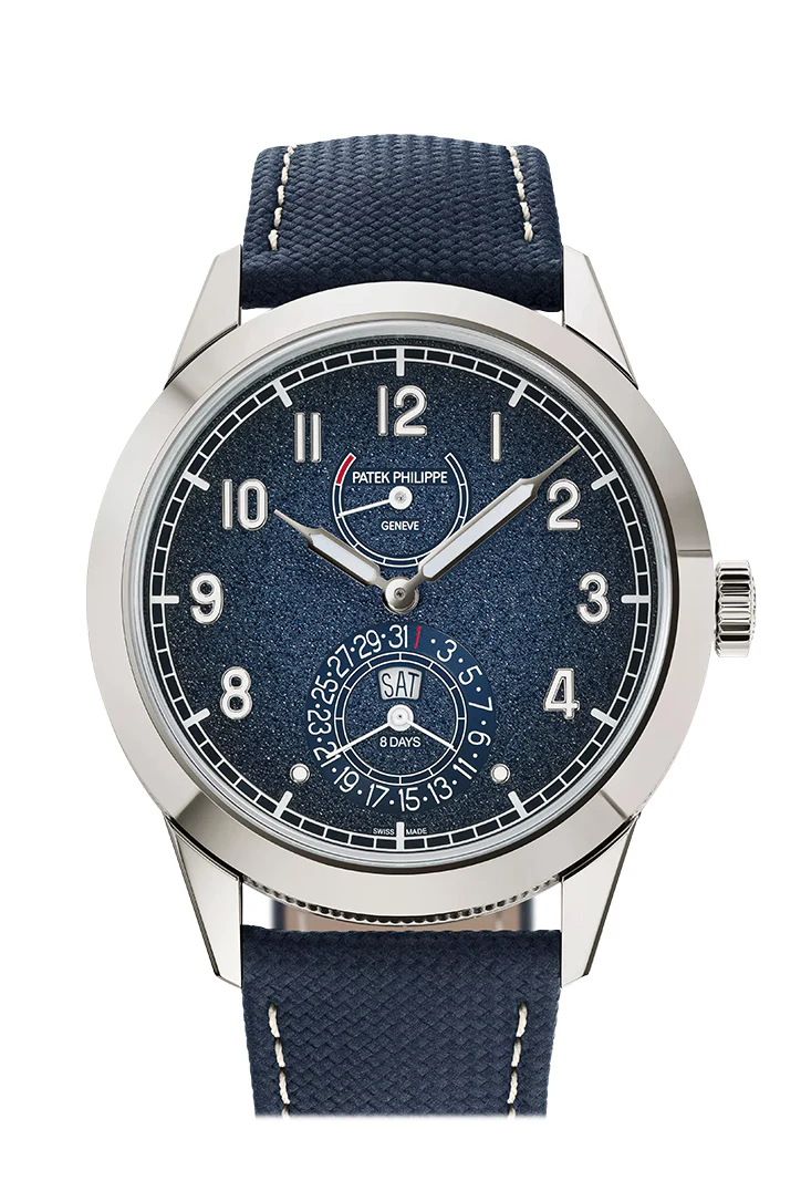 Patek Philippe Complications Blue Black Dial Watch 5328G-001