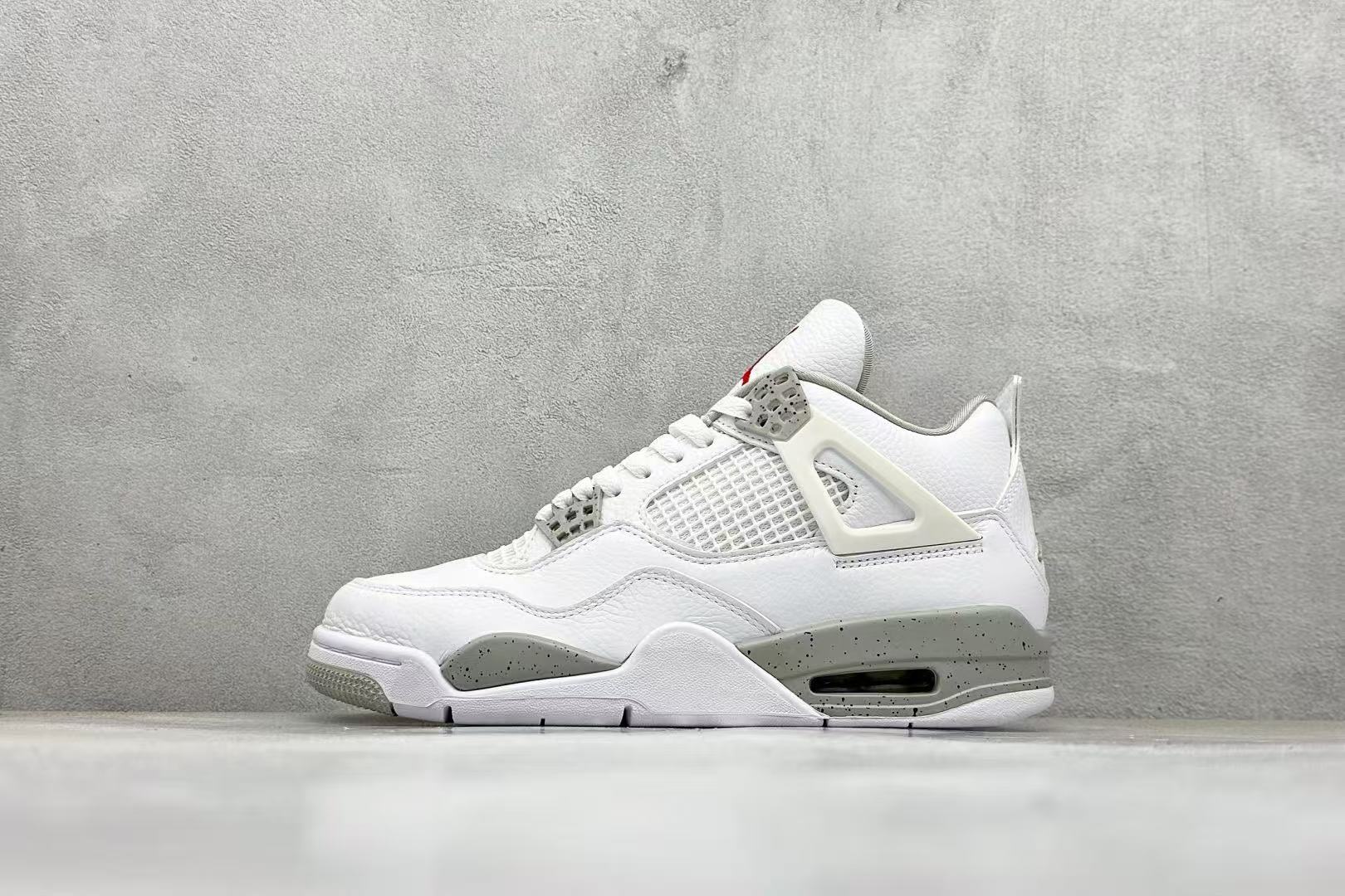 White & Green Mid-Top Basketball Shoes