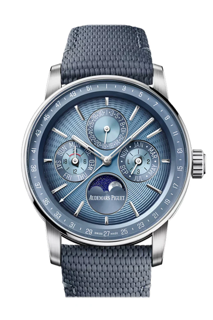 Audemars Piguet Code 41 Smoked Blue Embossed White Gold 26494BC.OO.D350KB.01