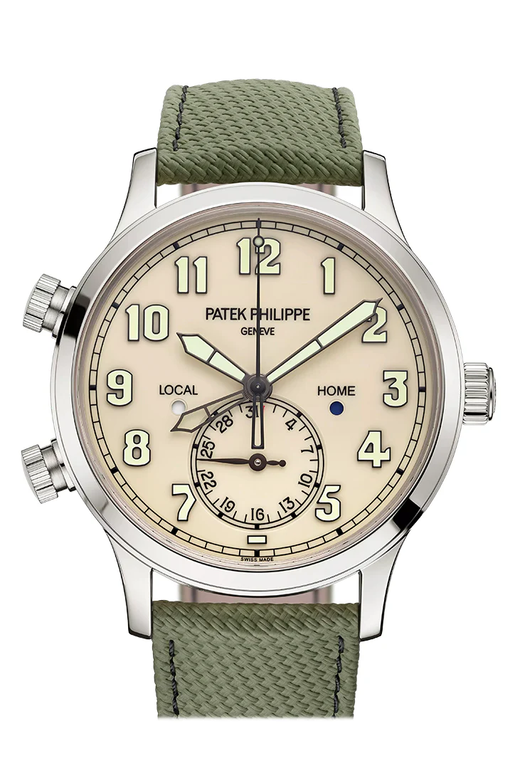 Patek Philippe Complications Ivory Dial Watch 5524G-010