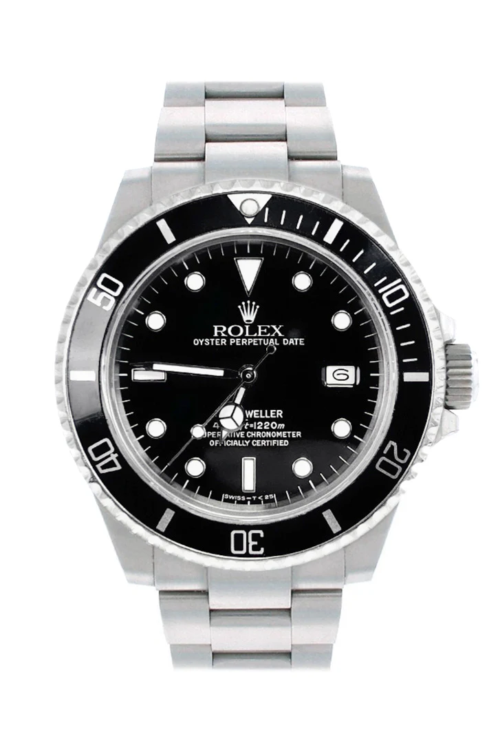 Pre-owned Rolex Sea-Dweller 4000 40 Oyster Steel Watch 16600