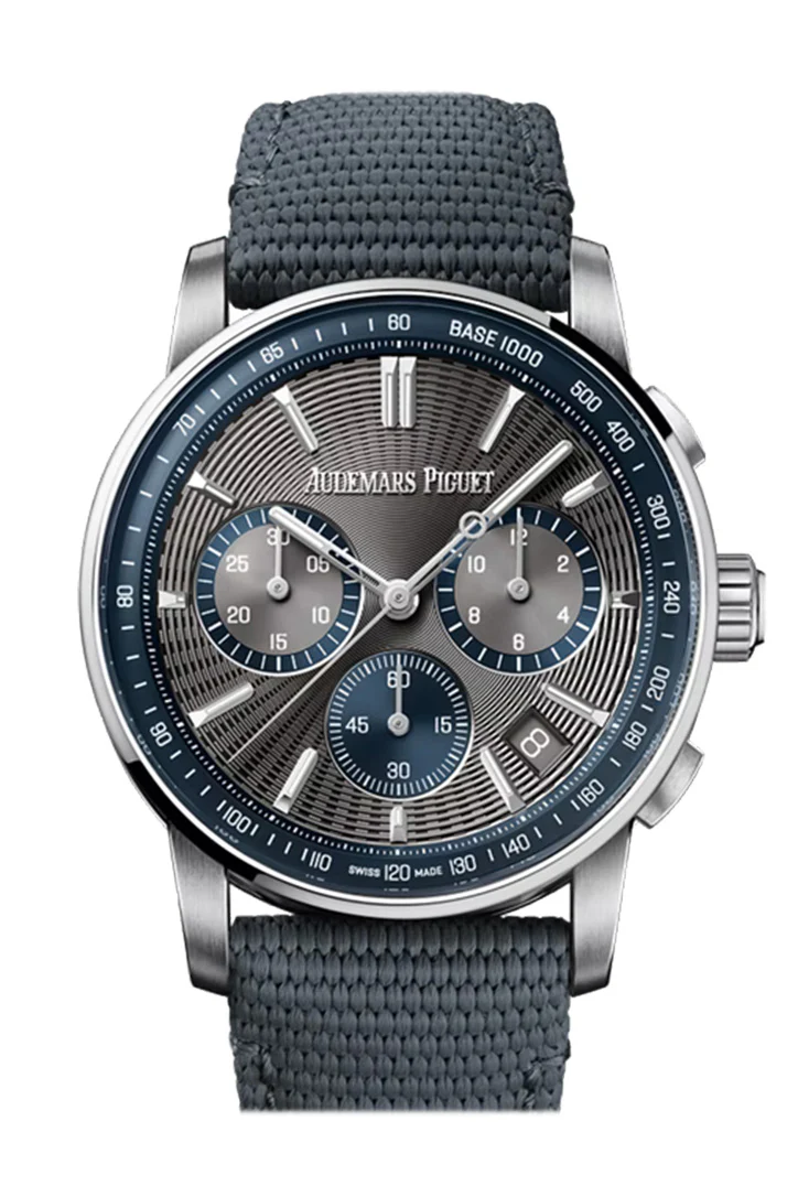 Audemars Piguet Code 41 Grey Embossed Stainless Steel 26393ST.OO.A009KB.01