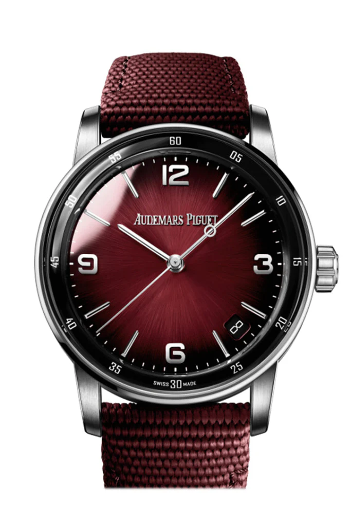 Audemars Piguet CODE 11.59 41mm Burgundy dial White Gold Watch 15210BC.OO.A500KB.01