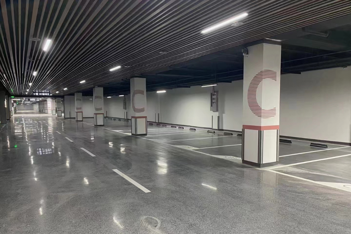 Vanke Emerald City Car Park, Inorganic Silica Crystal Stone