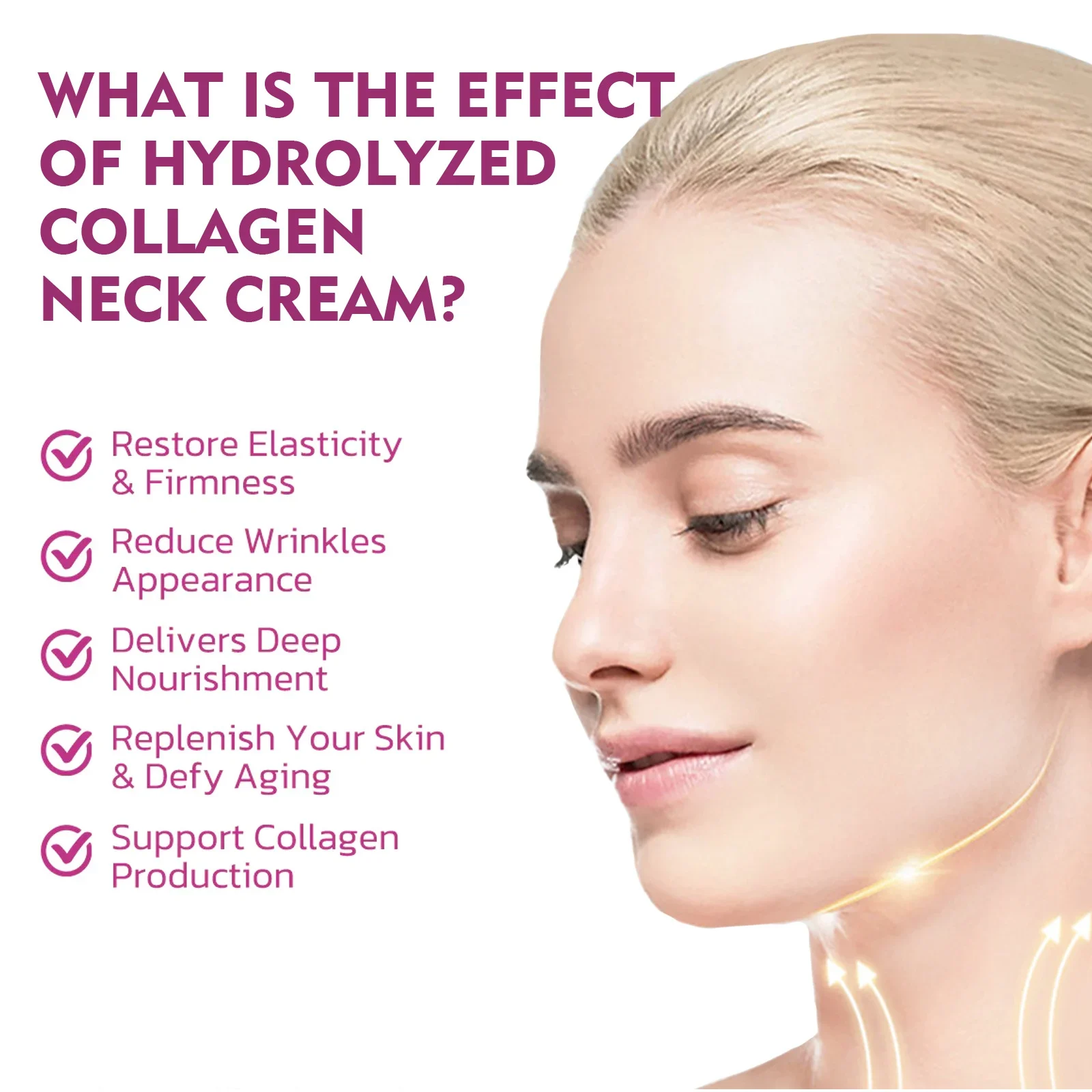 Last Day Promotion 49% OFF 💫Hydrolyzed Collagen Cream for the Neck💦
