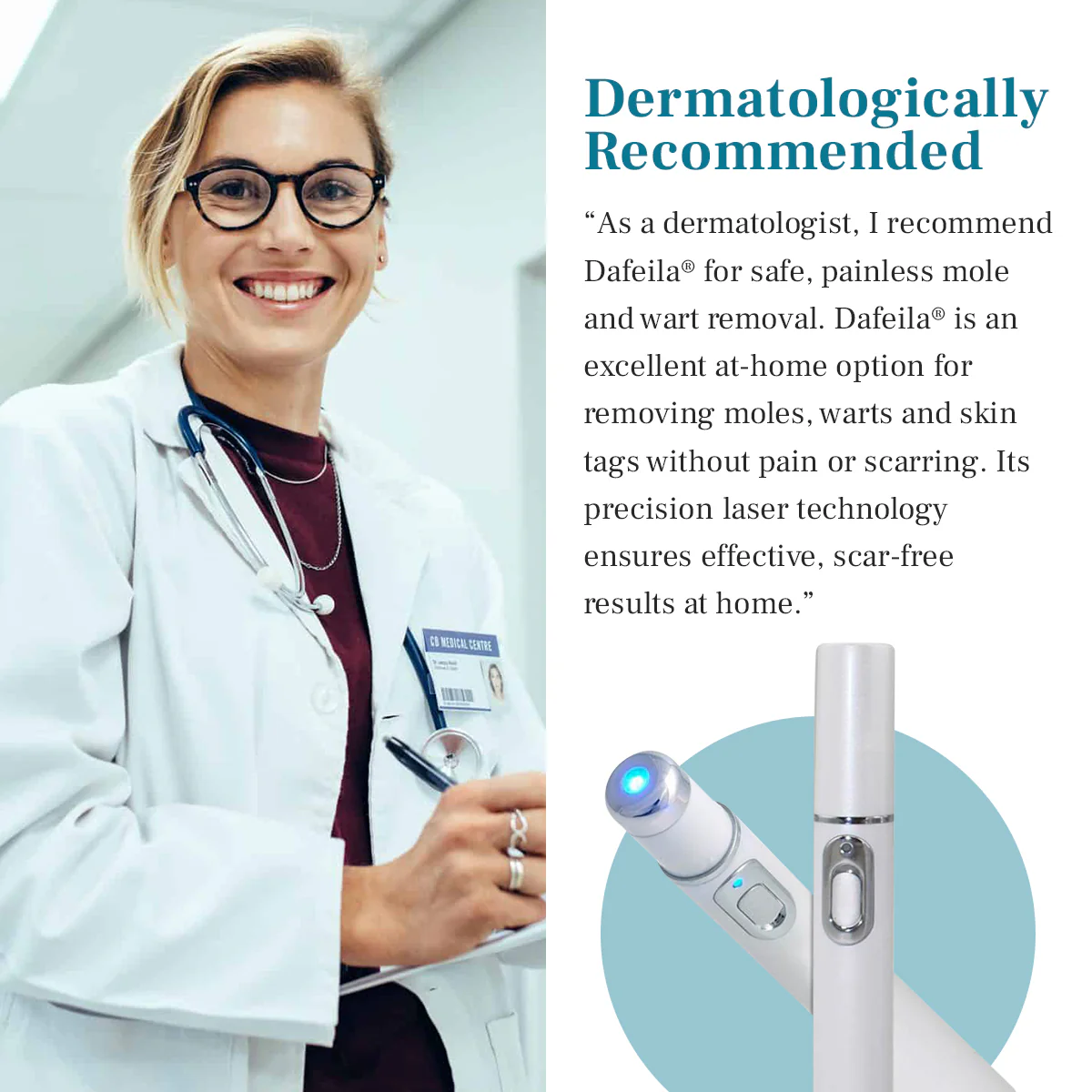 DAFEILA® LumeSkin Mole and Wart Removal Laser Pen_Ultra01