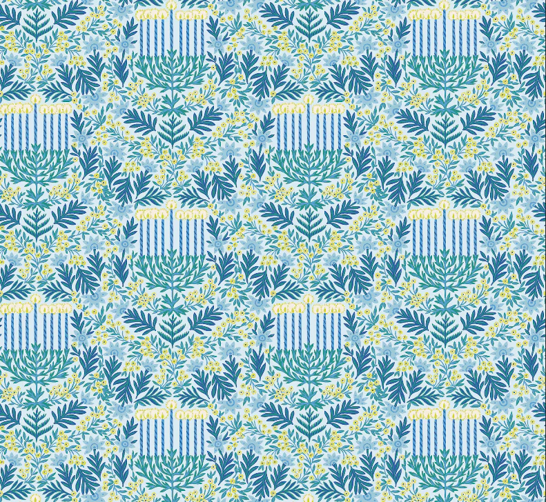 Flora Menorah Dog Bandana