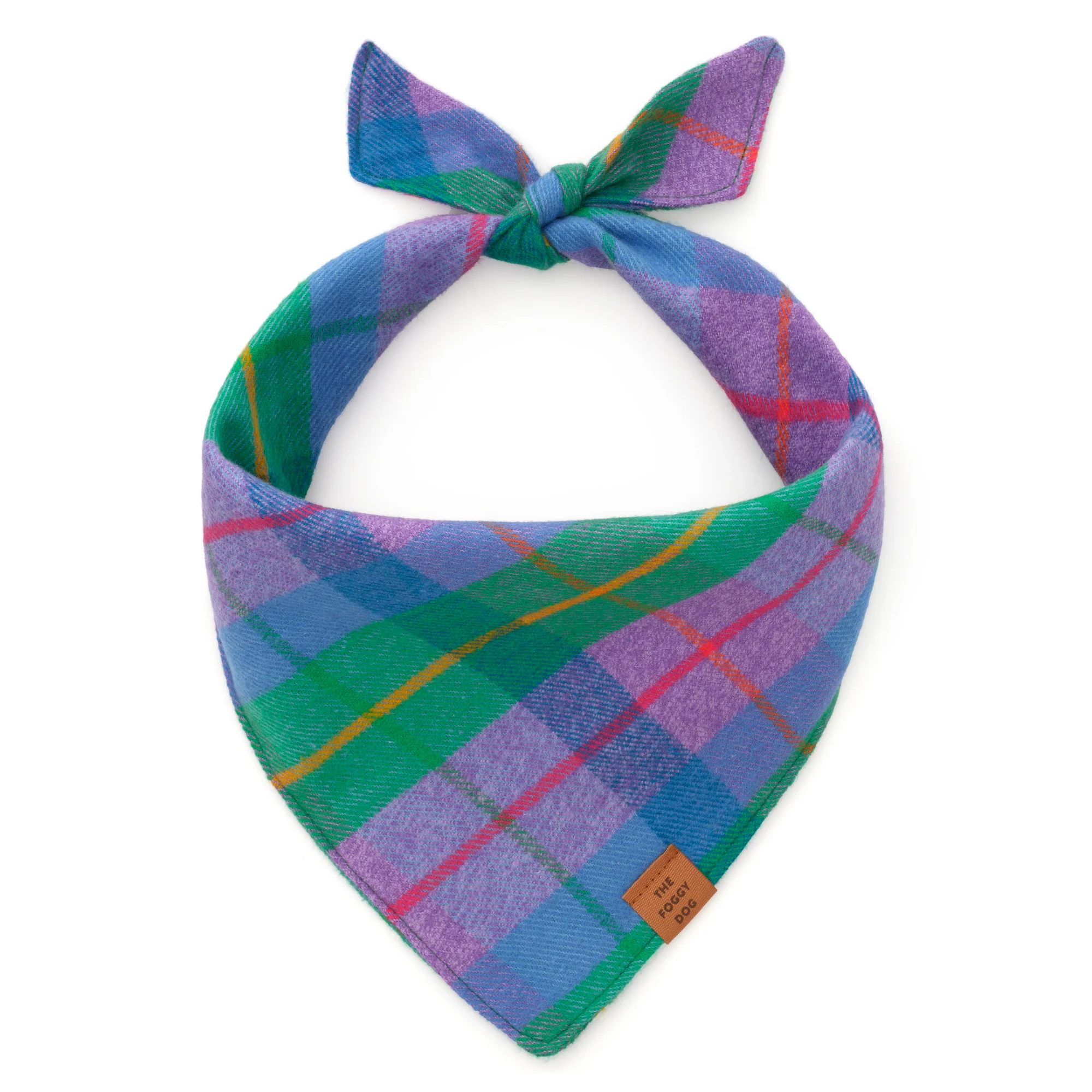 Fable Plaid Flannel Dog Bandana