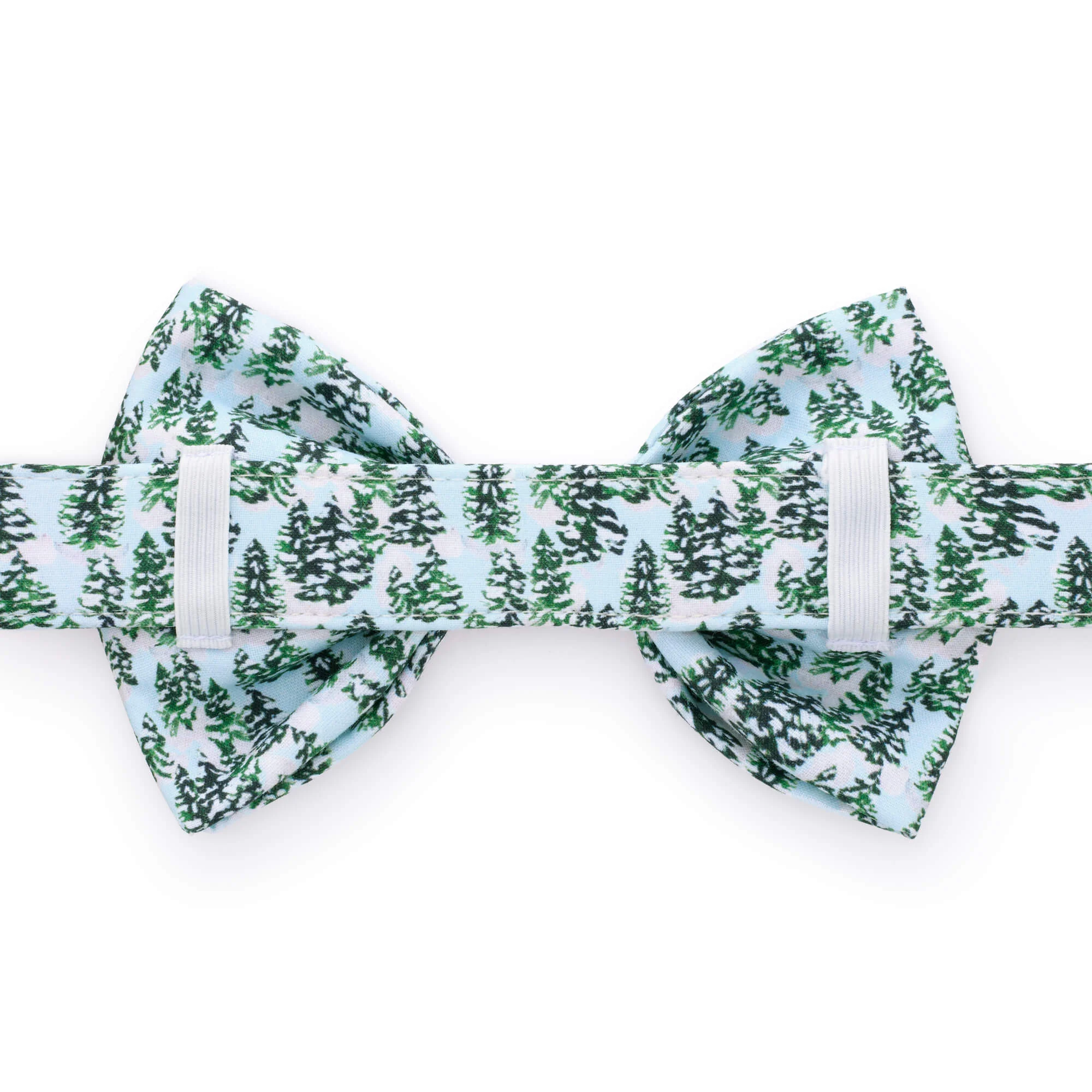 Gray Malin x TFD Snowy Pines Dog Bow Tie