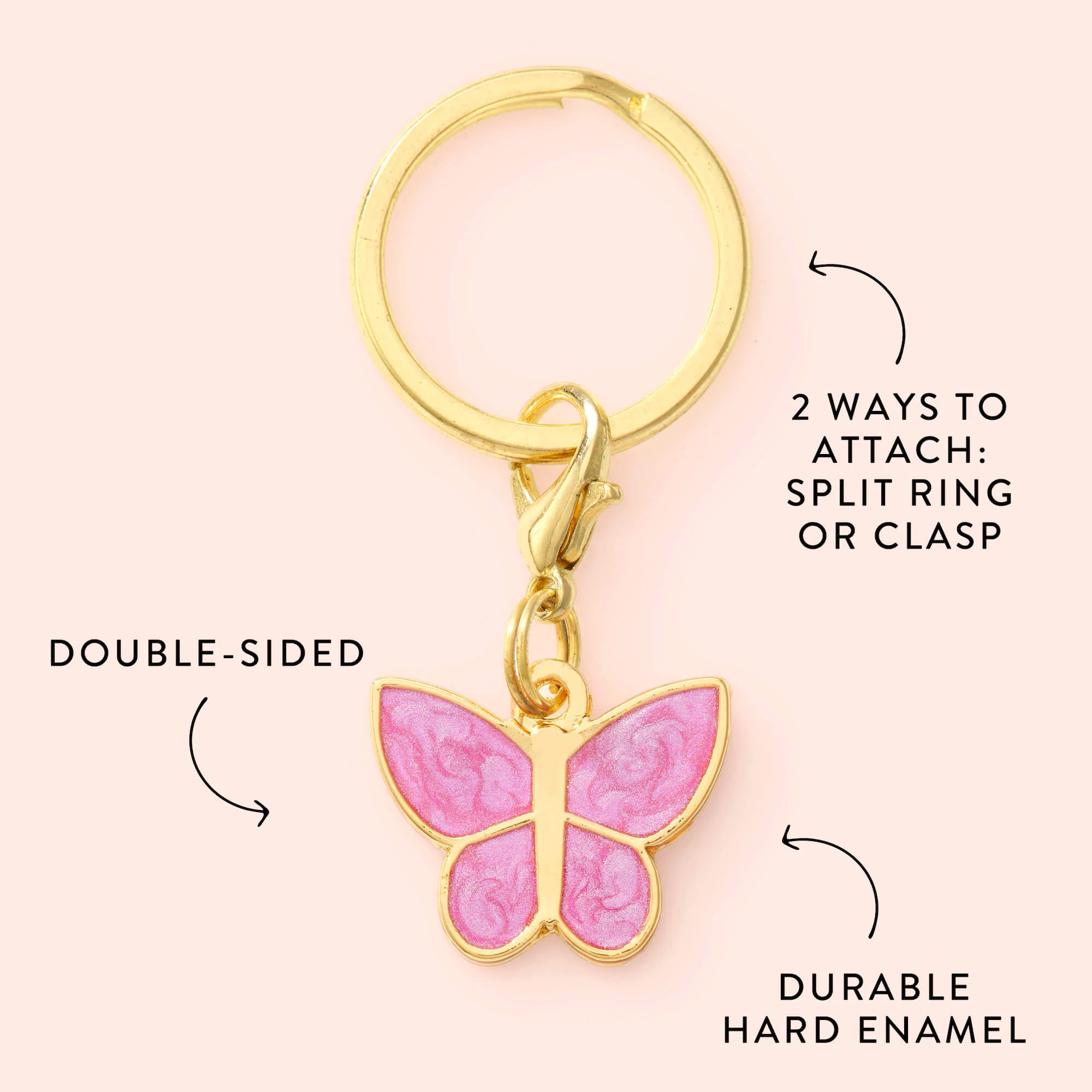 Butterfly Collar Charm