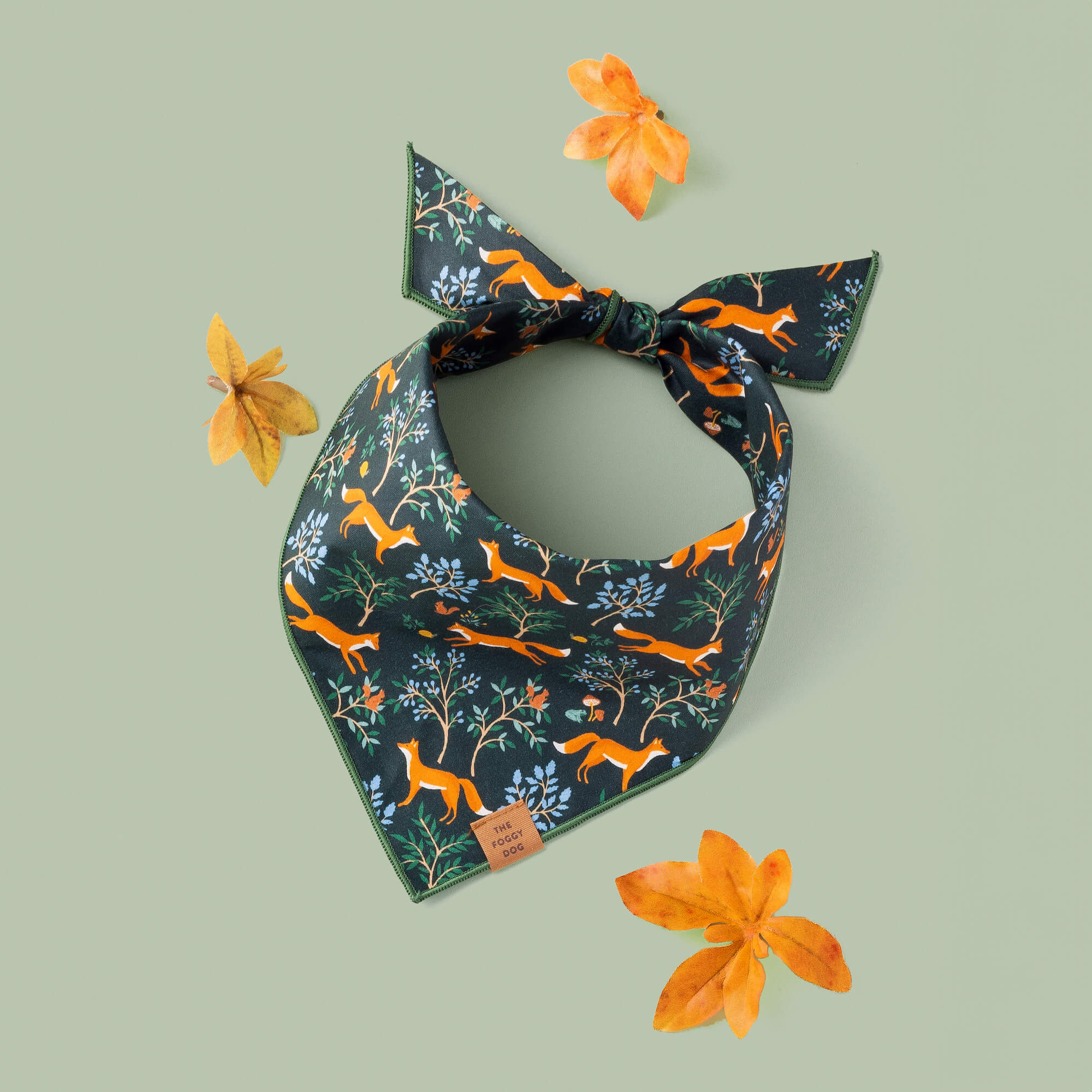 Woodland Fox Dog Bandana