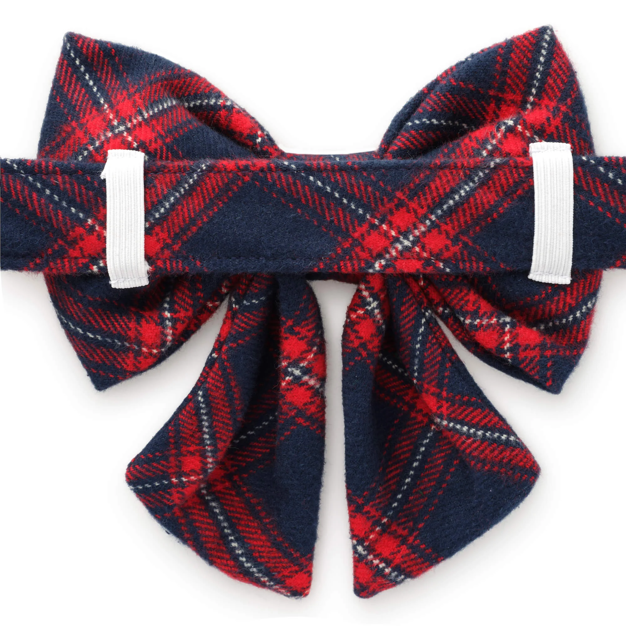 Kingston Plaid Flannel Lady Dog Bow