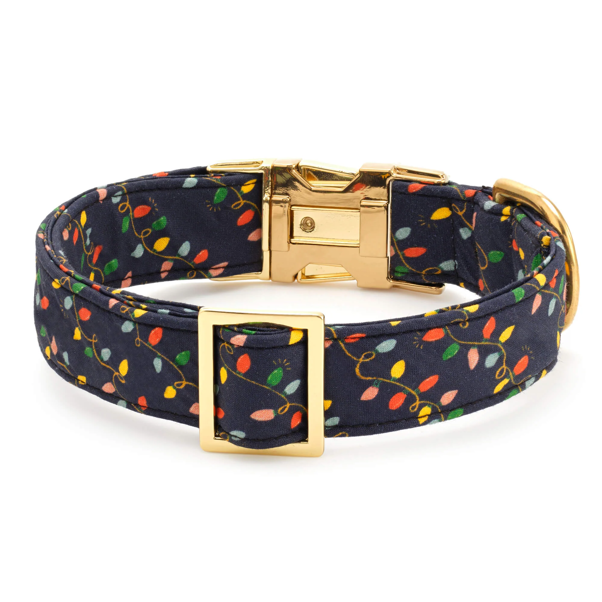 Rifle Paper Co. x TFD Holiday Lights Dog Collar