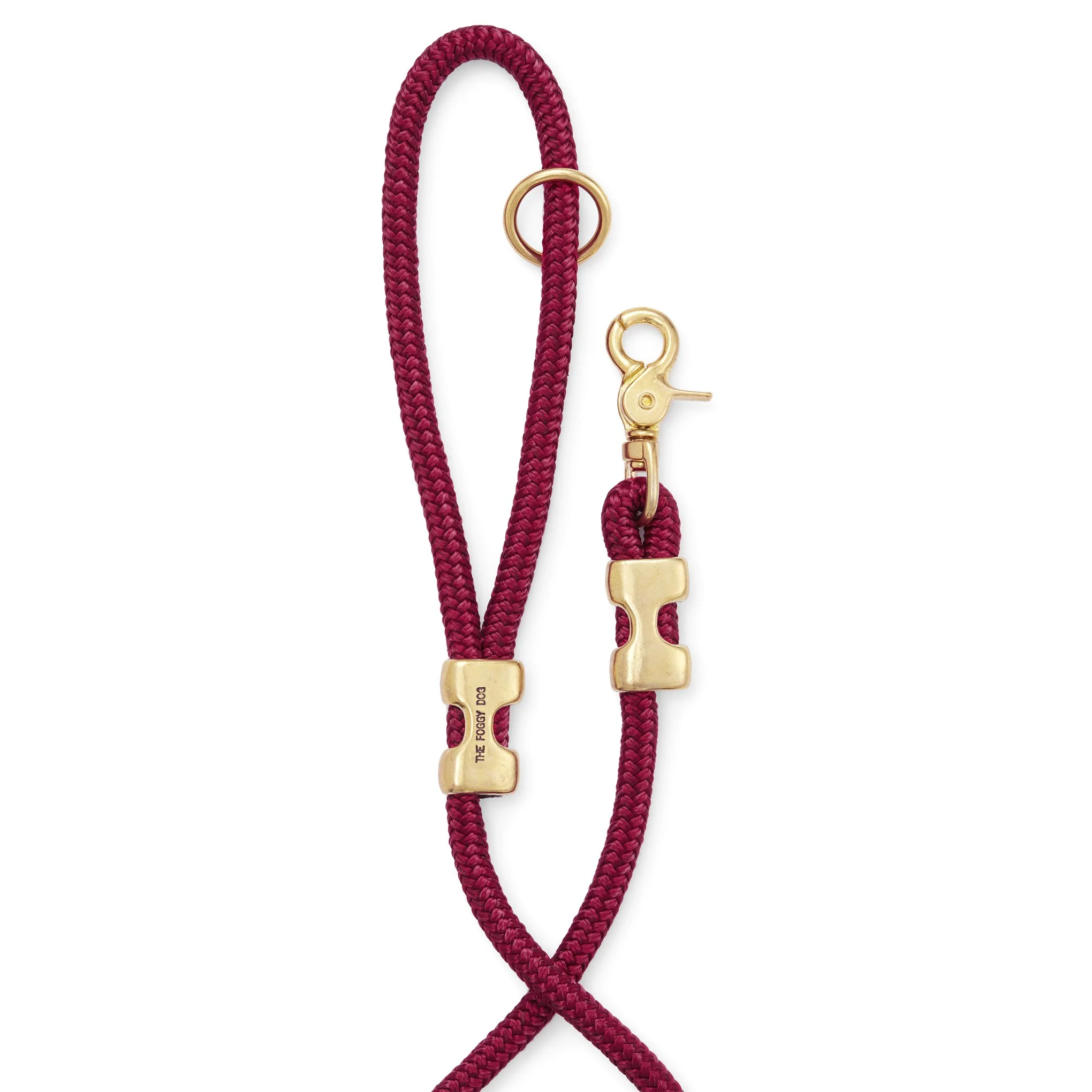 Wine Marine Rope Dog Leash