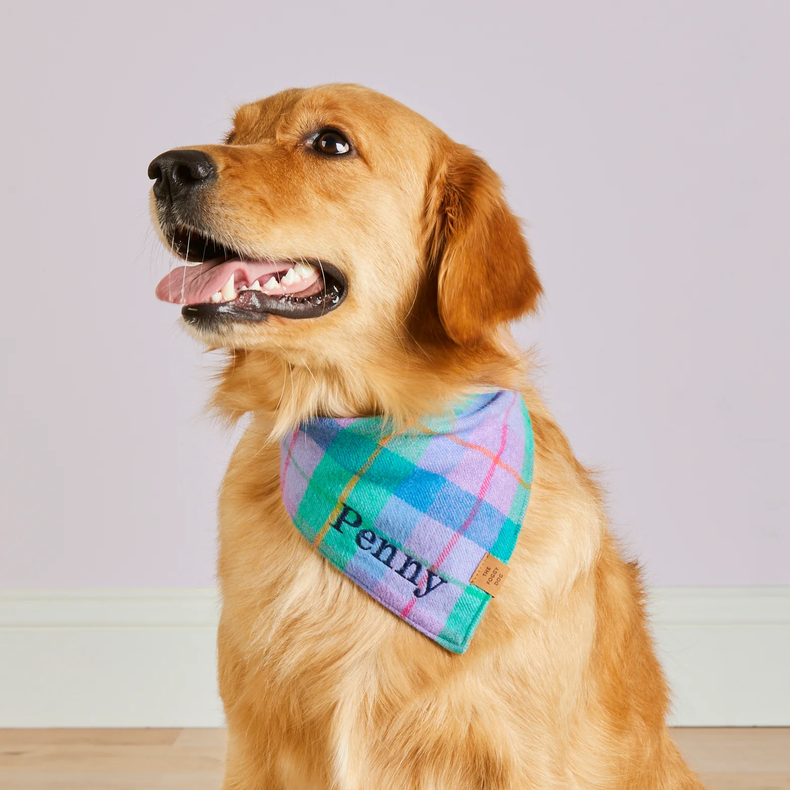 Fable Plaid Flannel Dog Bandana