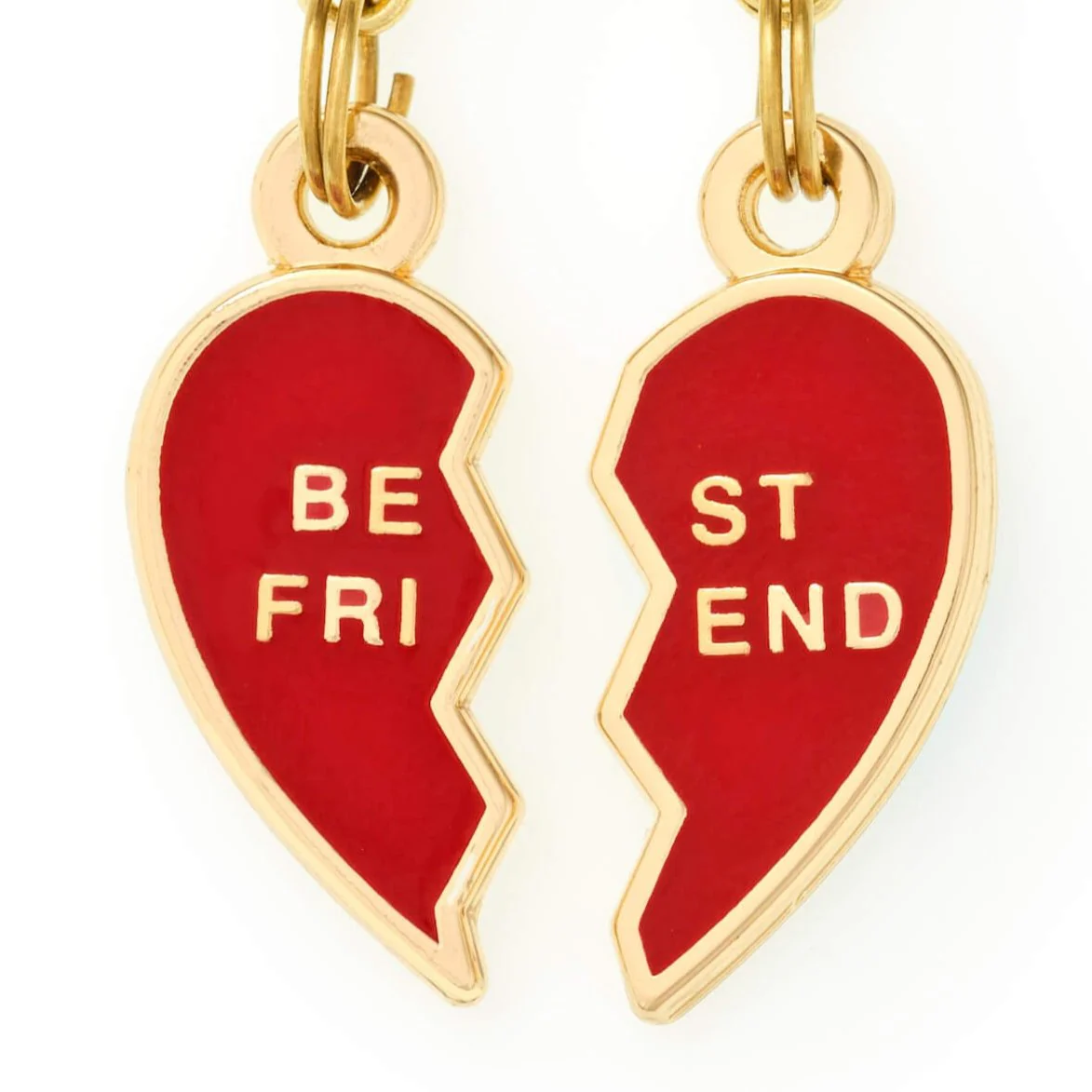 BFF Hearts Collar Charm Set